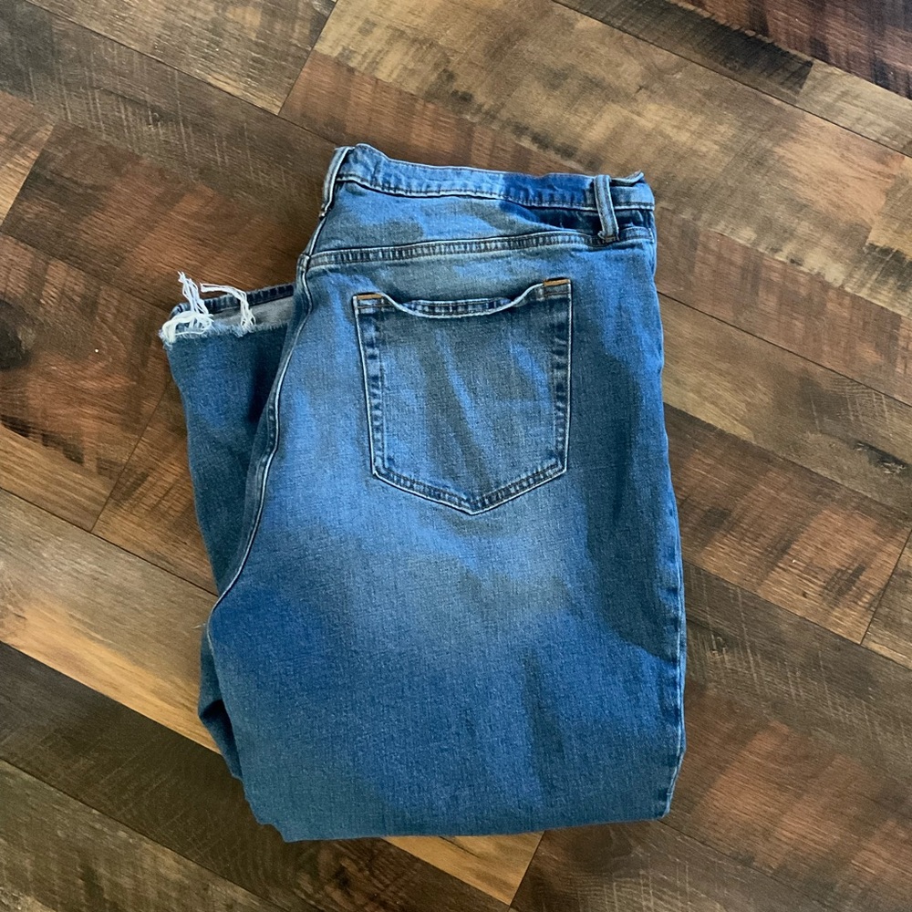 Abercrombie & Fitch The Ankle Straight Ultra High Rise Jeans 35 20R